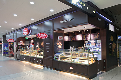 Brioche Doree, Henri Coanda International Airport